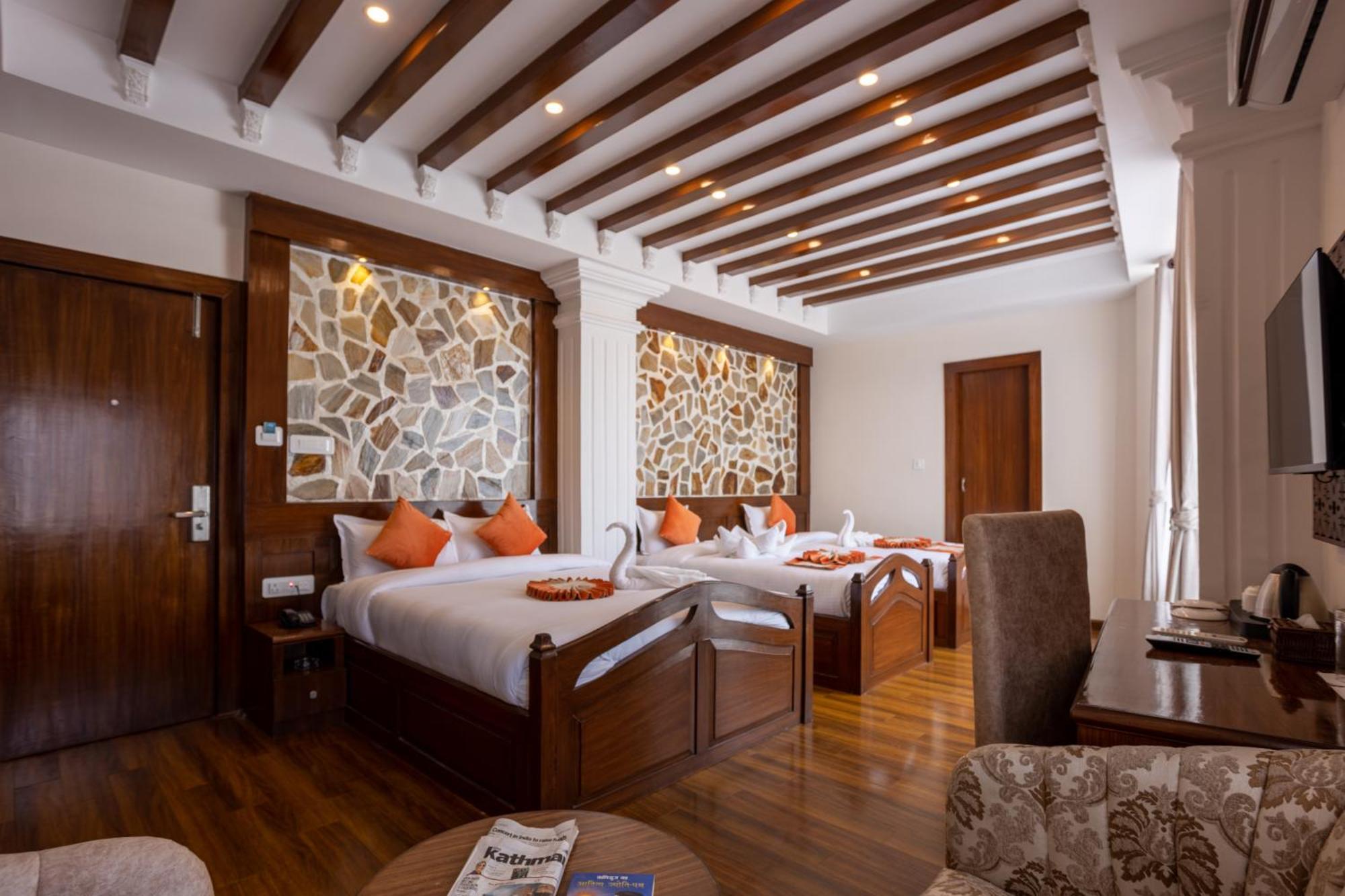 Airport Himalaya Boutique Hotel กาฐมาณฑุ ภายนอก รูปภาพ